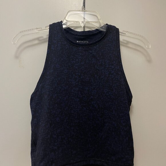 ATHLETA Shanti Crop Jacquard Tank excellent condition XS - Picture 6 of 6